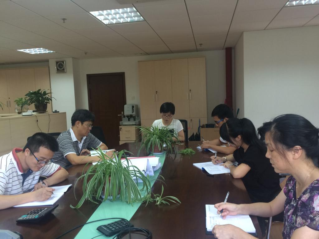 支部学习会现场